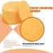 10 Pcs Yellow Oval Face Cleaning Sponges - Makeup Removal & Facial Care | International Shipping - Buy Online on GoSupps.com