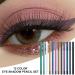 Colored Liquid Eyeliner | Liquid Eye Pencil with 12 Colors Easy Removal Smooth Coloring Eye Makeup Supplies Long Lasting for Halloween Music Festival Hersil - Buy Online on GoSupps.com