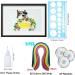 48 PCS Woohome Paper Quilling Kit for DIY Handcrafts and Home Decoration - Buy Online on GoSupps.com