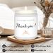 Thank You Gifts for Women & Men | Lavender Scented Soy Wax Candles | Teacher Appreciation & Unique Gifts for Mom Dad Boss Friends & More | 9oz - Buy Online on GoSupps.com