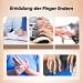 10 Finger Massage Rings & 2 Rolling Hand Massagers Set | Stress Relief & Blood Circulation Boost - Buy Online on GoSupps.com