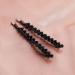 FRCOLOR 2 Pairs Crystal Rhinestone Hair Pins - Stylish Decorative Hair Clips for Women in Black - Buy Online on GoSupps.com