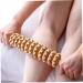 Wood Massage Roller - 360 Curved Muscle Relief Tool | 12 Roll Back Massage Rope for Pain Relief & Body Shaping - Buy Online on GoSupps.com