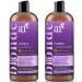 artnaturals Purple Shampoo and Conditioner Set (2 x 16 Fl Oz / 473ml) Protects Balances and Tones Bleached Color Treated Silver Brassy and Blonde Hair - Sulfate Free 16 Fl Oz (Pack of 2)