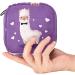 Alpaca Purple Sanitary Napkin Storage Bag | Portable Tampons Holder & Makeup Bag for Girls & Women | Large Capacity Multicoloured - Buy Online on GoSupps.com