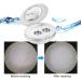 Blumway Ultrasonic Contact Lens Cleaner Machine | USB Charger | Small & Portable | For Soft, Hard, Colored, RGP, and OK Lenses | Silver & White - Buy Online on GoSupps.com