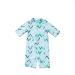 BONVERANO Baby Boys Sunsuit/Swimsuit UPF 50+ Sun Protection One Pieces with Zipper Swimwear with Sun Hat 9 Months Light Blue
