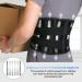 Back Support Belt for Lumbar Spine - Breathable Adjustable Back Ribbon for Men & Women | Posture Correction - Size L (95-115cm) - Comfortable & Durable - Buy Online on GoSupps.com