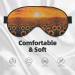 SSIMOO Sunflower Field Sunset Eye Mask - Soft Breathable Sleep Patch for Women | Perfect for Travel & Relaxation - Buy Online on GoSupps.com