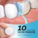 Water Flosser Picks for Teeth Cleaning - Professional Electric Flosser with 3 Modes & 10 Pressures - Ideal for Braces, Gums, Kids, and Adults - Includes 7 Water Jet Tips - Buy Online on GoSupps.com