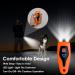 Dog Bark Deterrent Devices Ultrasonic Dog Barking Control Device Anti Bark Device for Dogs with LED Flashlight 33 FT Range Rechargeable Dog Bark Deterrent Orange - Buy Online on GoSupps.com