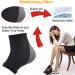 Moisturizing Gel Heel Socks - 2 Pairs Black & Pink - Relieve Heel Pain, Soft & Comfortable for Day and Night Care - Suitable for Men and Women - Buy Online on GoSupps.com