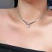 Oralgo Elegant Loop Trailer Necklace - Stylish Alloy Chains for Daily Use | International Shipping Available - Buy Online on GoSupps.com