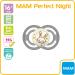 Mam Perfect Night Luminous Silicone Pacifier with Holder - 16 Months - Beige | International Shipping Available - Buy Online on GoSupps.com