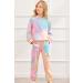 Hopeac Girls Tie Dye Sweatsuit Set - Hoodie and Athletic Pant Outfit | Size 6-7 Years - Buy Online on GoSupps.com