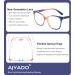 Shop Cat-Eye Blue Light Blocking Reading Glasses for Men & Women - Lightweight 3-Pack in Brown Blue & Red - Magnifying Eyeglasses 2.0x - Buy Online on GoSupps.com