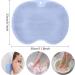 Leonshco Blue Foot Brush & Back Scrubber for Shower - Non-Slip Suction Cups Cleans & Massages Feet Improves Blood Flow Relieves Tiredness - Buy Online on GoSupps.com