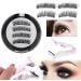 Bexdug Magnetic Eyelashes With Applicator Reusable Magnetic Lashes Kit Waterproof 1 Pair Natural Look Eyelashes No Glue Needed Easy To Wear & Eyelashes With Applicator For All-Day Comfort - Buy Online on GoSupps.com