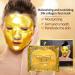 AM99 Gold Collagen Facial Masks - Vegan 24k Gold Treatment for Anti-Aging & Moisturizing - 5pc - Buy Online on GoSupps.com