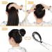 4 Pack Rhinestone Bride Bun Holders - Wedding Hair Accessories - Buy Online on GoSupps.com