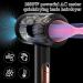 2000W Ionic Hair Dryer with Diffuser - Professional Fast Drying Blow Dryer for Women - 2 Speed 3 Heat Settings - Cool Shot Button - Travel Hairdryer (Black) - Buy Online on GoSupps.com