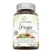 Amazing India Ginger (Made with Organic Ginger) 500 Mg, 120 Veggie Capsules (Non-GMO) - Helps Soothe Upset Stomach - Supports Digestive Health - Promotes Overall Health & Well-Being*