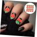 Healeved 120 Pcs Cherry Slices Strawberries Small Flatback Cute Lip Gloss Nail Gothic Home Decor Small Cherry Flatback Craftsman Hand Tools Strawberry Decor Hair Resin 3d Peach Red Fruit - Buy Online on GoSupps.com