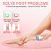 Electric Feet Callus Remover - Rechargeable Foot File with Vacuum Adsorption Technology | 2 Speeds, 3 Grinding Heads, Powerful Exfoliation | Ideal for Dead Skin Removal and Pedicures - Buy Online on GoSupps.com