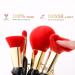 Buy Ducare 12-Piece Queen Series Makeup Brush Set - Premium Synthetic Kabuki Brushes for Foundation Concealer Eyeshadow | Perfect Gift for Women with Gift Box - Buy Online on GoSupps.com