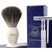 Men's Shaving Set - Pure Badger Hair Brush Bowl & Soap | Premium Grooming Gift - IA Brand - Buy Online on GoSupps.com