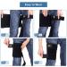 Thigh Bandage for Muscle Fiber Tear | Adjustable Neoprene Compression Sleeves with Velcro | Pain Relief & Rehabilitation - Buy Online on GoSupps.com