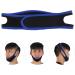 Adjustable Breathable Anti-Snoring Chin Strap with Jaw Support Belt - Royal Blue Edge Cover - Buy Online on GoSupps.com