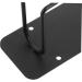 Angoily Clipper Stand | Wall-Mounted Stainless Steel Hair Clipper Organizer for Barbers | Sleek Black Design | 12.5x6cm - Buy Online on GoSupps.com