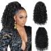 Kagodri Wig Ponytail - African Small Curly Women's Extension with Cord | Brazilian Curly Style for Effortless Glam - Buy Online on GoSupps.com