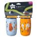 Tommee Tippee Superstar Insulated Toddler Sippy Cup 9oz 12+ Months 2 Ct - Leak-Proof & Shake-Proof - Sky Blue & Sunrise Orange - Buy Online on GoSupps.com