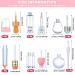 Maitys 24-Piece Novelty Lip Gloss Tubes - Ice Cream, Light Bulb, Lollipop, Candy, Pencil Lip Oil Bottles - 6 Creative Styles - Buy Online on GoSupps.com