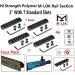Golden Eye Tactical M-LOK Rail Section Pack - 4 Pcs, 3 High Strength Polymer, 7 Slots, Import from Japan - Buy Online on GoSupps.com