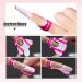 Hanyousheng 100 Pieces Self-Adhesive Nail Forms for Nail Extensions - Nail Art Sticker Guide for Acrylic UV Gel Nails - Pack of 1 - Buy Online on GoSupps.com