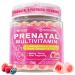 Prenatal Vitamins for Women Multivitamin Gummies w/ Methylfolate 1mg Choline Omega-3(DHA+EPA) Iron Postnatal Vitamins for Women Breastfeeding | Before During & After Pregnancy Sugar Free Vegan 60Cts 60 Count (Pack of 1)