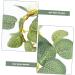 LIFKICH 4pcs Eucalyptus Leaf Garland Christmas Garland The Christmas Candle Rings Artificial Plant Wreath Artificial Wreath Candle Wreath Leaves Wreath Household Supplies Silk Cloth - Buy Online on GoSupps.com