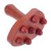 1pc Particle Massager Practical Wooden Massager Durable Wooden Massager Body Roller Wooden Spine Practical Massager Guasha Board Durable Wood Massager Simple