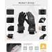 Caracaleap Ski Gloves for Men & Women - Waterproof Windproof Winter Snow Gloves - Black - Buy Online on GoSupps.com