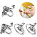 Sibba Adjustable Finger Thimble Yarn Holder Crochet Kit (4 PCS) - Crocheting Supplies for Stitch Markers, Tags, and Pins - Buy Online on GoSupps.com