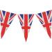 Edible Wafer Union Jack Bunting Cake Decoration/Cupcake Toppers - 36pc - Buy Online on GoSupps.com
