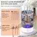 ZFZZC Electric Makeup Brush Cleaner Automatic Cleaning Drying Storage 3 in 1 Multifunctional - Buy Online on GoSupps.com