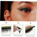 Beatifufu 4 pairs Temporary Sticker Self-adhesive Eyelid Reusable Line Shiny Eyelashes Adhesive for Tools 4x1.5cm As Shown - Buy Online on GoSupps.com