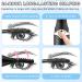 Heated Eyelash Curler 2-in-1 Electric Eyelash Curler Heated Rechargeable USB Eyelash Curler with 3 Temperature Modes Faster Long Lasting for Eyelashes - Buy Online on GoSupps.com