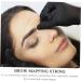 Ipetboom 5pcs string Makeup Women Ruler Brow Line M Eyebrow Drawing Positioning Linem Mapping Pre- - Buy Online on GoSupps.com