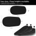 Height Increase Insoles | Gel Heel Lift Pads for Men & Women | Shock Absorption Cushions | 1 Inch Lift Inserts (Small 5-9 2 Pairs Black - Buy Online on GoSupps.com