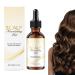 WJnflQN Natural Fortifying Hair Oil - 30ml Moisturizing Treatment for Fine Damaged Hair | Fast Absorbing Repairing Treatment for Women with Damaged Fine Curly Short and Long Hair - Morning
